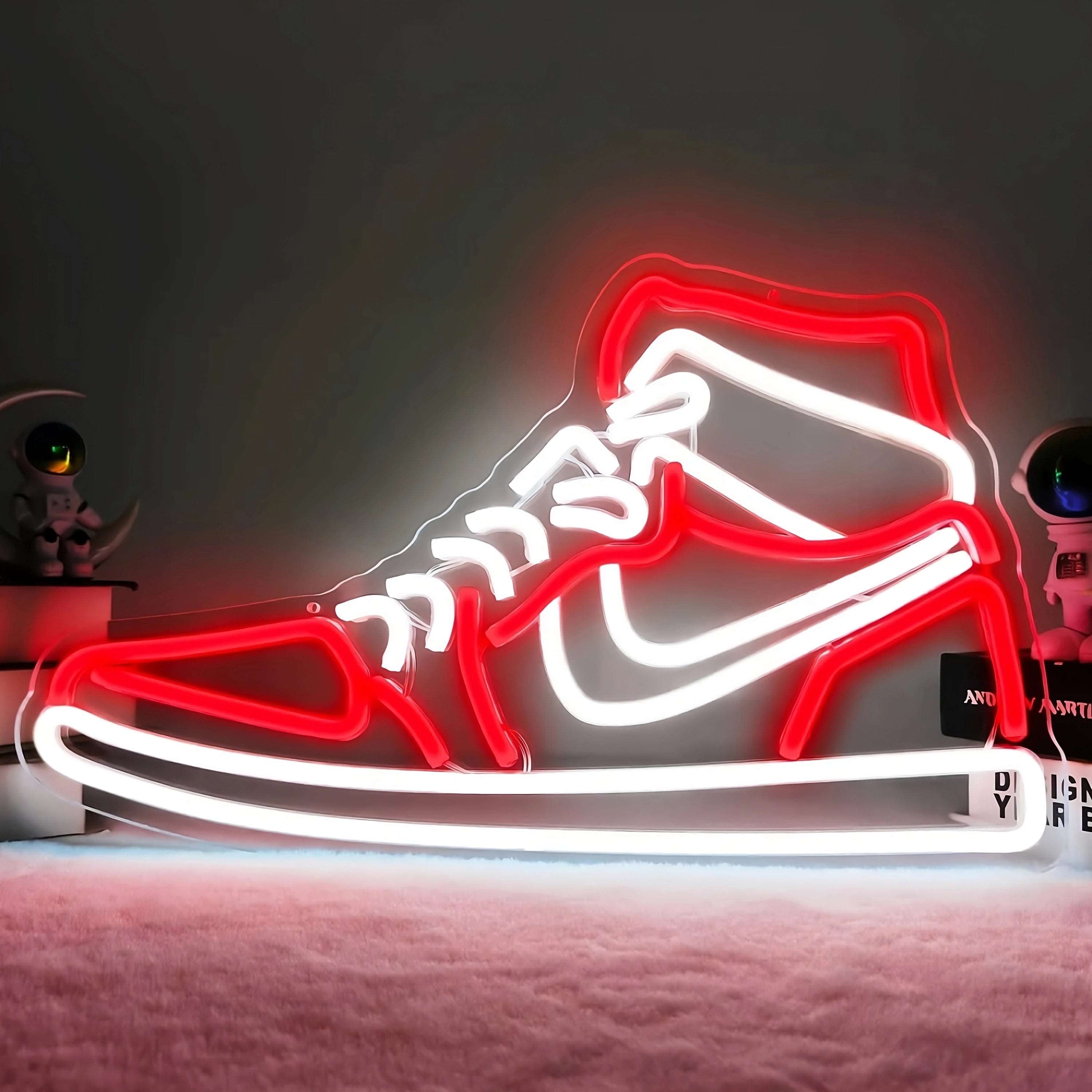 Air Hype - Sneaker LED Neon Sign Red – The Neon Guru